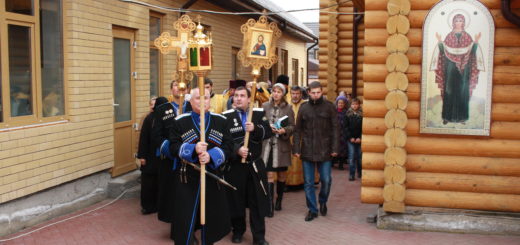 Престольный день в храме Трех Святителей города Пятигорска