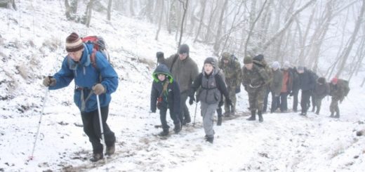 Активисты молодежного движения "Святая Русь" совершили восхождение на Бештау