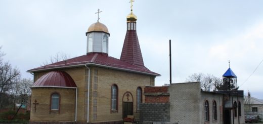 Божественная Литургия в селе Острогорка