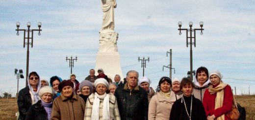 Паломничество к статуе Христа Спасителя