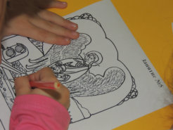 Священник рассказал дошкольникам об ангелах