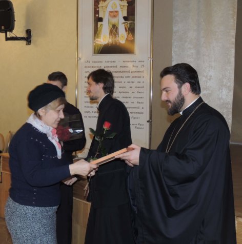 Волонтеров собора поблагодарили за усердные труды