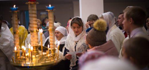 Казачий храм встретил праздник Богоявления.