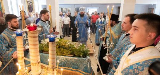 Престольный праздник в Успенском храме