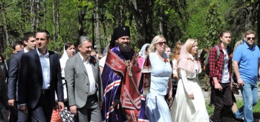 Крестный ход прошёл по исторической части города Пятигорска