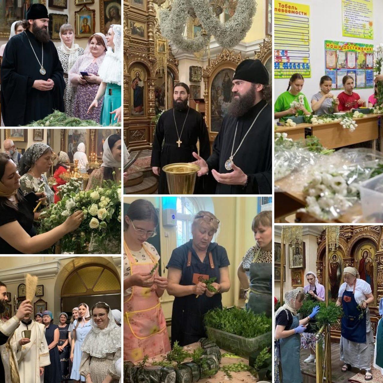 В Лазаревском храме города Пятигорска прошли курсы флористов